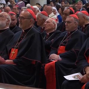 Kardinal Bozanić sudjelovao na molitvi Večernje u bazilici Svete Marije Velike